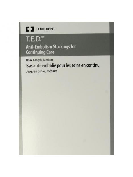 Covidien Ted continuing care knie beige maat M regular