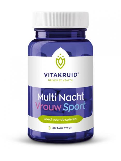 Vitakruid multi nacht vrouw sport