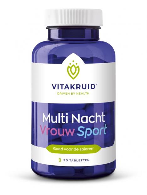 Vitakruid multi nacht vrouw sport