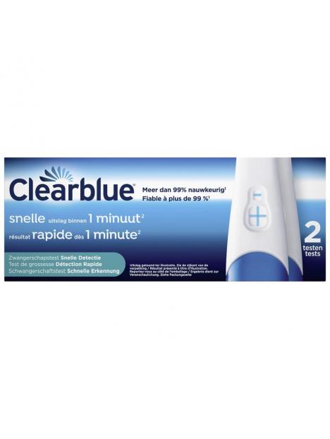 Clearblue snelle detectie