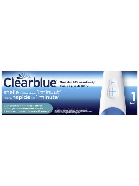 Clearblue snelle detectie