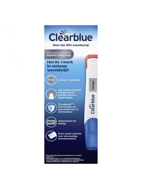 Clearblue digitaal ultra vroeg