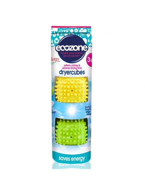 Ecozone Dryercubes was droog ballen